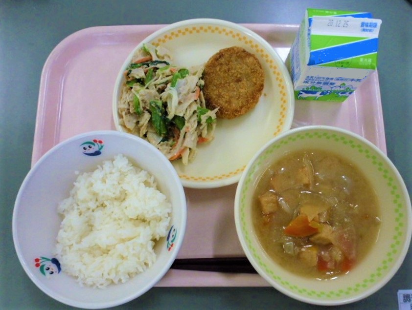 12月うんめぇ給食