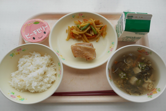 令和元年7月統一献立の写真