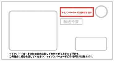 マイナンバーカード申請書