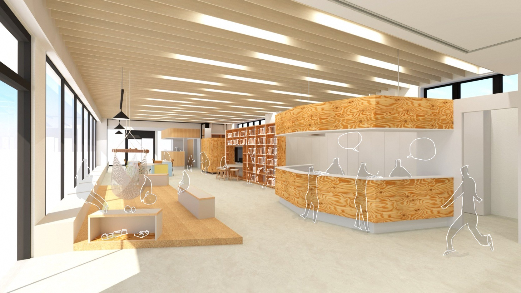 こどもの居場所の利用イメージ