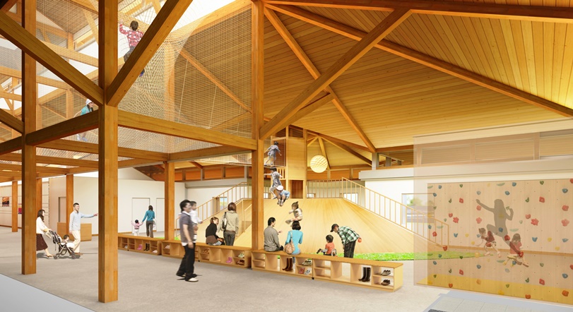 五泉市複合施設実施設計(遊び場)