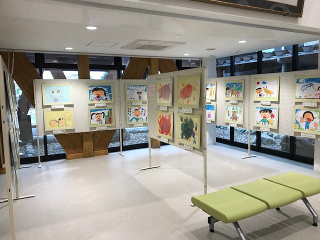 大蒲原保育園作品展