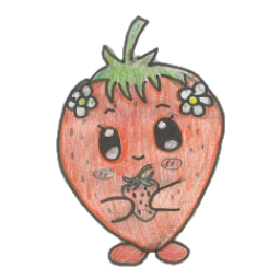五泉市食育推進キャラクター1.いちごっち