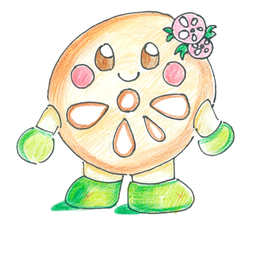五泉市食育推進キャラクター3.こんこん