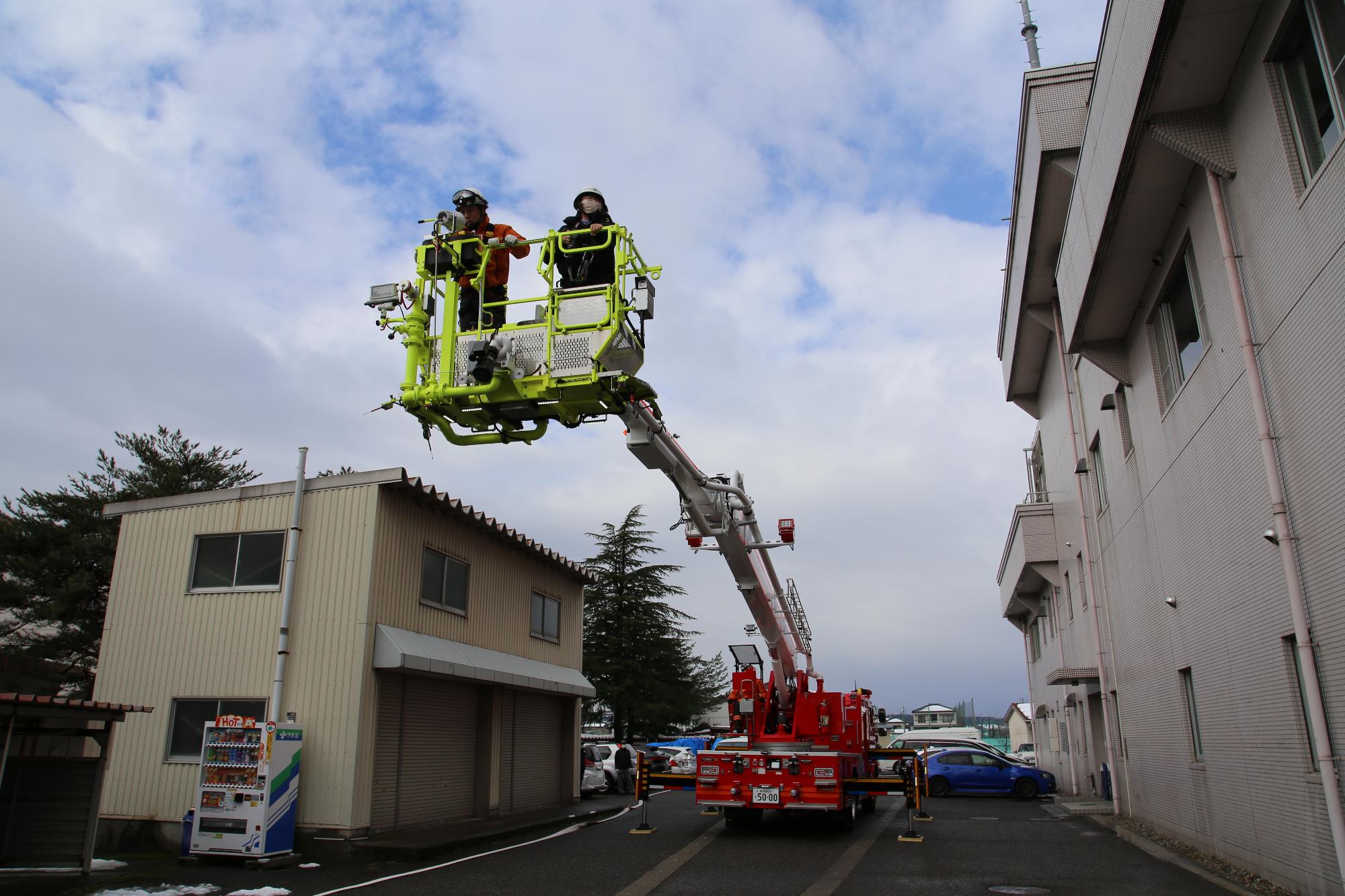 はしご車