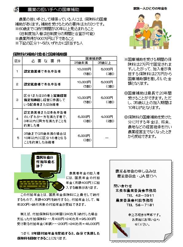 農業者年金のイラスト2