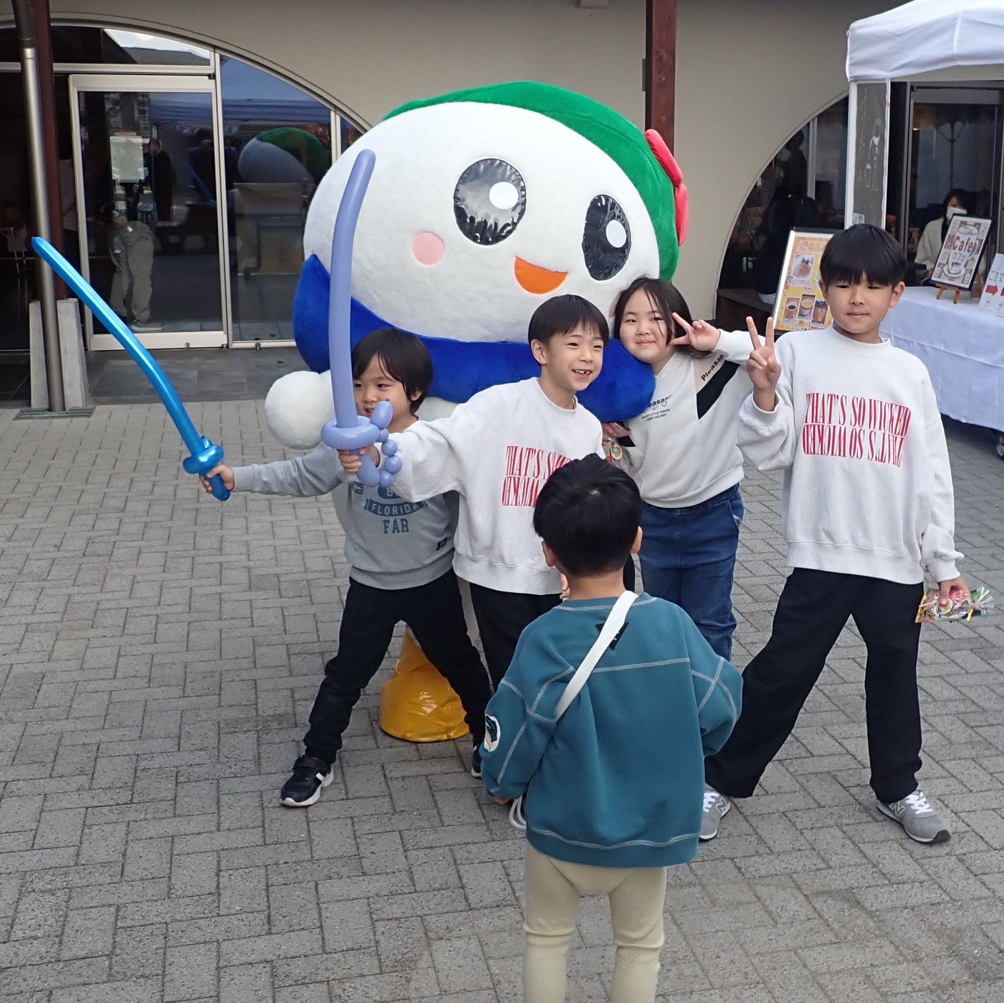 五泉市のマスコットキャラクター「いずみちゃん」
