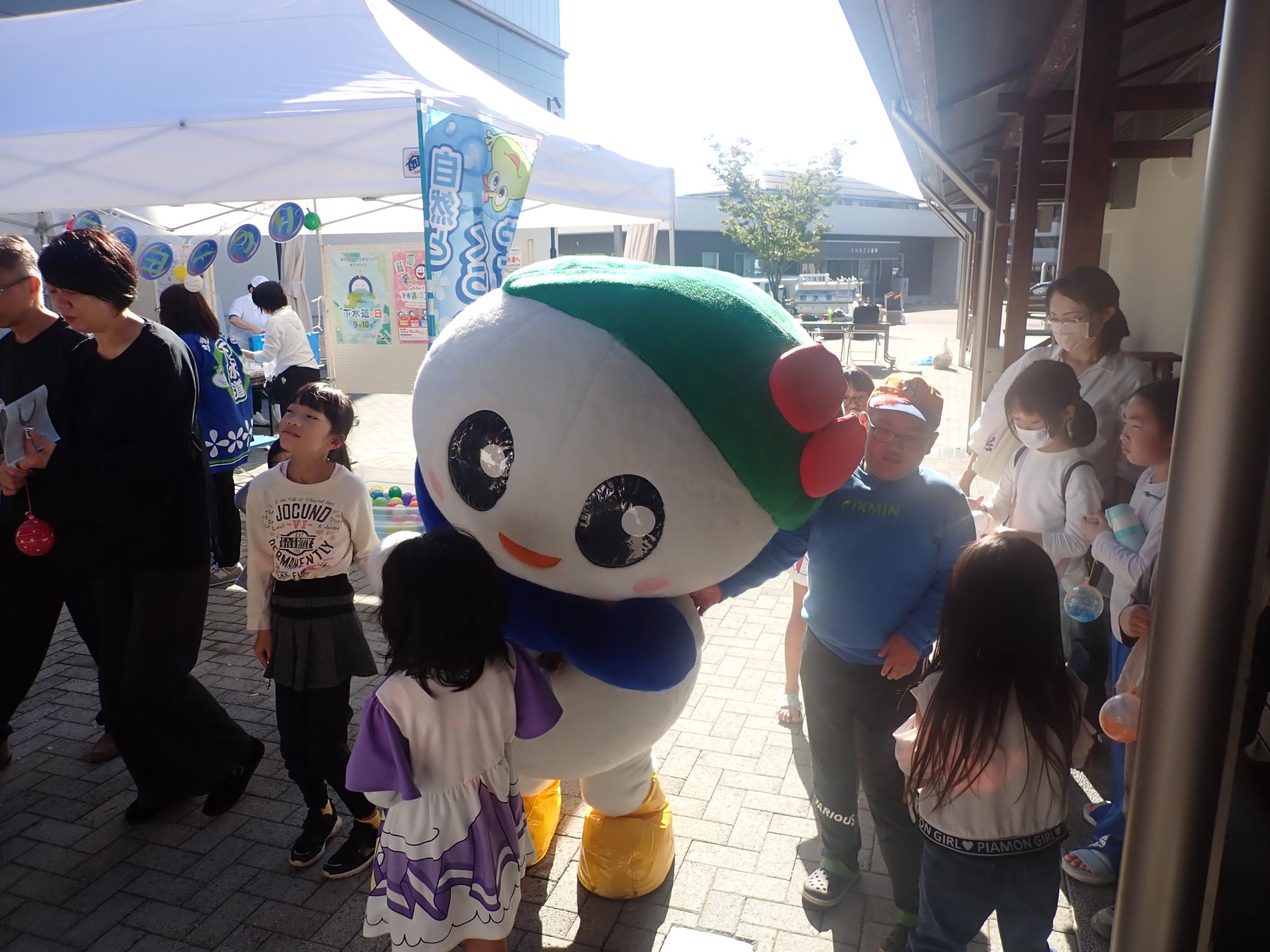 五泉市のマスコットキャラクター「いずみちゃん」も参加！！