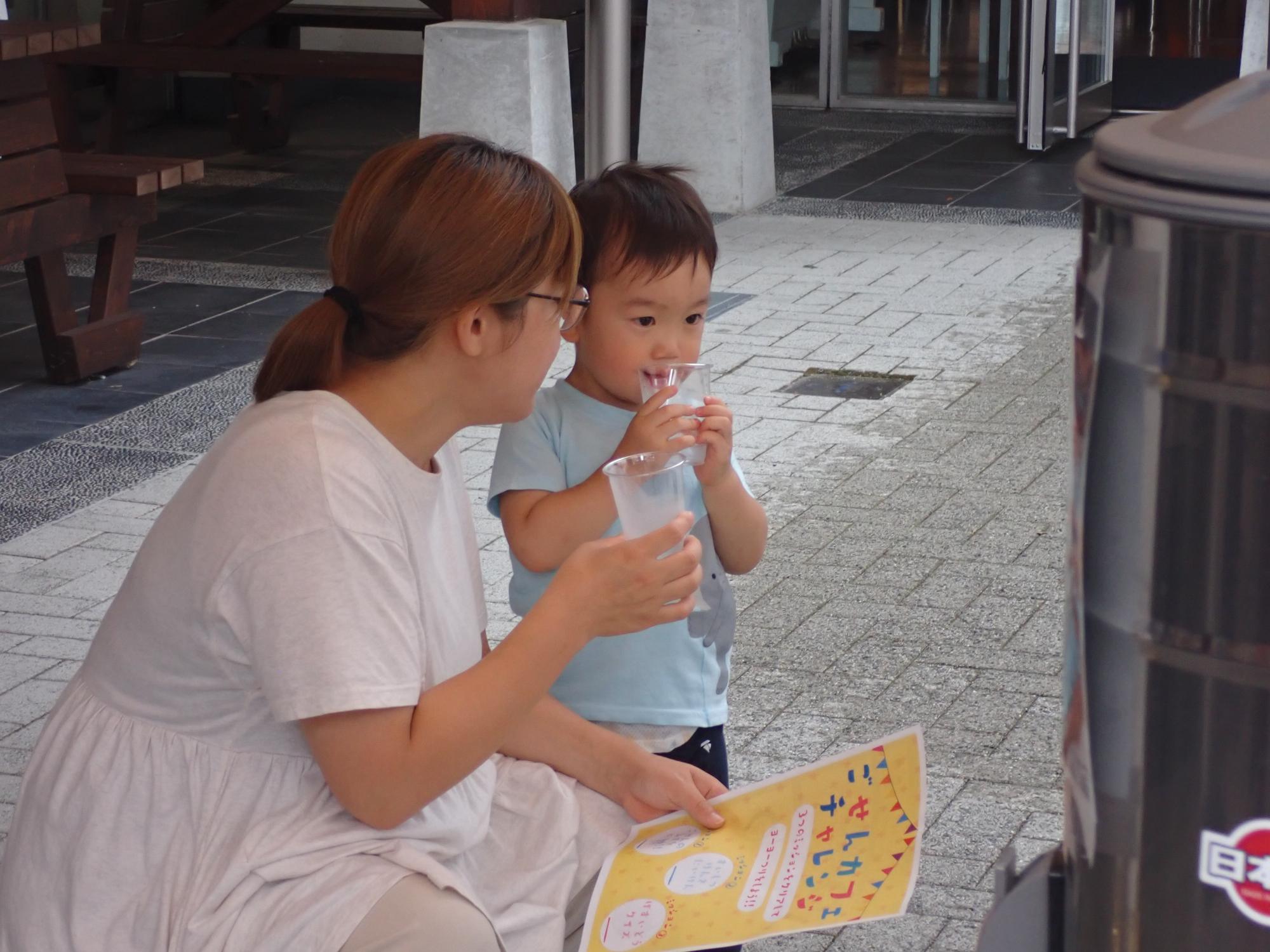 五泉の水道水の魅力を体験