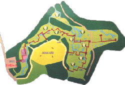 水芭蕉公園内の地図